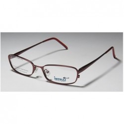 Rectangular 733 Mens/Womens Designer Full-rim Sunglass Lens Clip-Ons Flexible Hinges Eyeglasses/Spectacles - Maroon - CW12128...