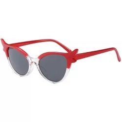 Cat Eye Sunglasses Goggles Vintage Sunglasses Eyewear - C - CC194KGA0R4 $19.56