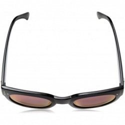 Round Item 8 Mg.4 Round Black Women's Designer Sunglasses - CV17YSHUST2 $27.27