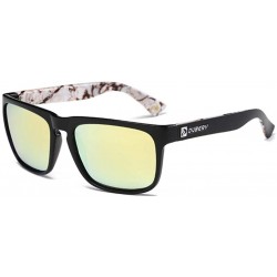 Square Square Shape Casual Polarized Sunglasses Driver Shades Vintage Style Sun Glasses - 8 - C818XU0KTSA $10.88