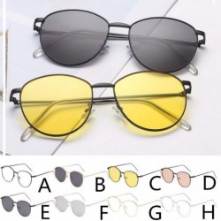 Rimless Polarized Fashion Man Women Irregular Shape Sunglasses Glasses Vintage Retro Style - Multicolor-f - CC18T9629SM $10.79