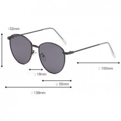 Rimless Polarized Fashion Man Women Irregular Shape Sunglasses Glasses Vintage Retro Style - Multicolor-f - CC18T9629SM $10.79