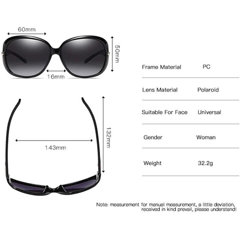 Polarized HD Sunglasses for Women Polarized Metal Mirror UV 400 Lens ...