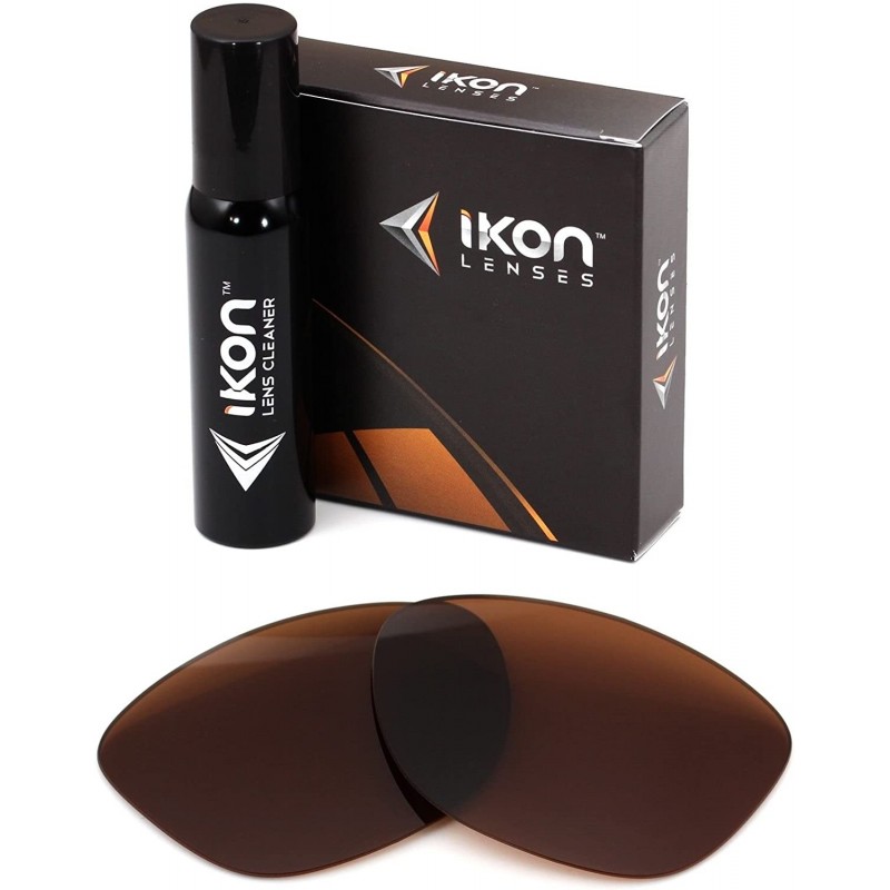 Sport Polarized Iridium Replacement Lenses Jupiter LX Sunglasses - Multiple Options - Brown/Bronze - C7120X6STCN $33.12