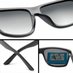 Goggle Men Women Classic Polarized Sunglasses Driving Square Frame Mirror Lens Goggles For Male UV400 Sun Glasses - CQ199OG3D...