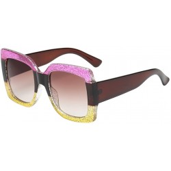 Aviator Eyewear Vintage Oversize Sunglasses Retro Eyeglasses Driver Glasses UV (A) - A - C218QEHHYKE $9.43