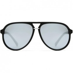 Aviator Polarized Aviator Sunglasses Grey Lenses Driving Glasses - CZ18Z43Z8UC $50.76