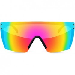 Shield Lazer Face Z87 Sunglasses - Savage Spectrum - CO12NUDU3ME $49.56