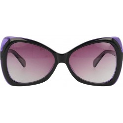Oversized Oversized Polarized Women Sunglasses 100% UV Protection Classic Butterfly Vintage Eyewear - C04 - CK18HCT7E5S $18.31