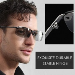 Goggle 2-Pack Day/Night Vision Driving Glasses Polarized Retro Sunglasses for Men Anti Glare with Folden Case - CQ18S66NX4U $...