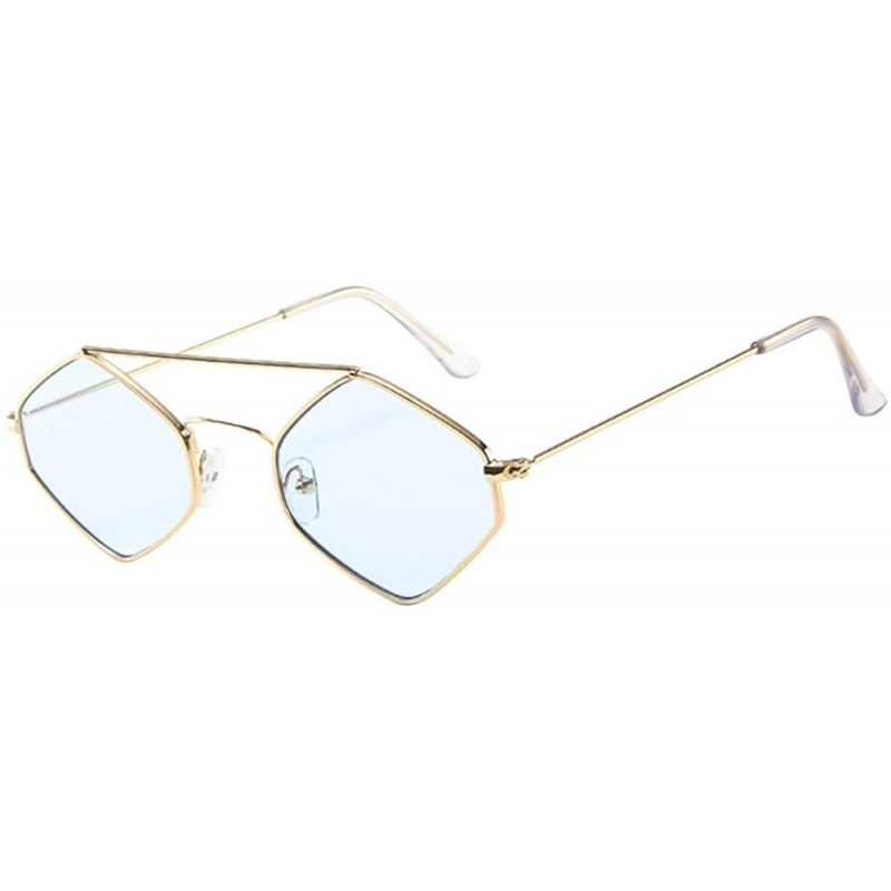 Square Sunglasses Polarized Protection REYO Fashion - B - C418NW9O5IZ $8.77