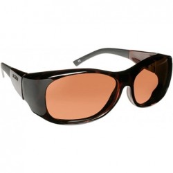 Goggle Sunset Polarized Round Sunglasses - Tortoise - CL11GRO928B $49.39