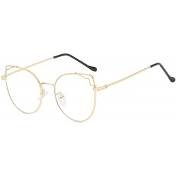 Rimless Sunglasses Oversized Glasses Eyewear Holiday - B - CN18QTGXZS3 $9.37