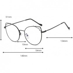 Rimless Sunglasses Oversized Glasses Eyewear Holiday - B - CN18QTGXZS3 $9.37