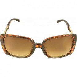 Square SWG2008 Square Fashion Sunglasses - Brown Leopard - C811CQBAZC5 $10.02