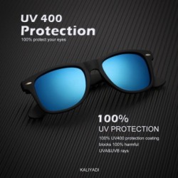 Oversized Polarized Sunglasses for Men and Women Semi-Rimless Frame Driving Sun glasses 100% UV Blocking - CF18QHRHM3W $14.68