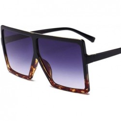 Oversized Oversized Sunglasses Fashion Glasses Vintage - C5 Matte Black - CE199EKM0C2 $15.41