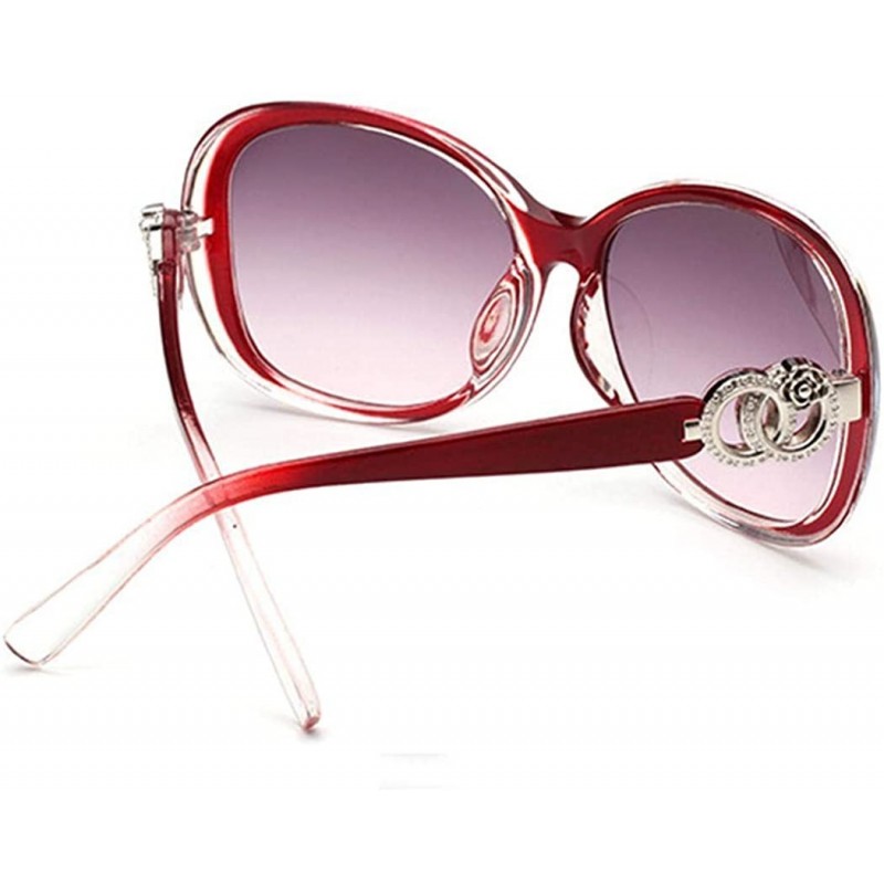 Goggle Fashion UV Protection Glasses Travel Goggles Outdoor Sunglasses Sunglasses - Red - CG18RTGGDN3 $18.12