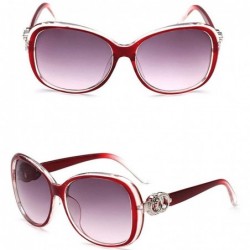 Goggle Fashion UV Protection Glasses Travel Goggles Outdoor Sunglasses Sunglasses - Red - CG18RTGGDN3 $18.12