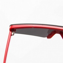 Rectangular Irregular Sunglasses Protection Valentines - Red - CJ18SZ35CQ7 $6.90