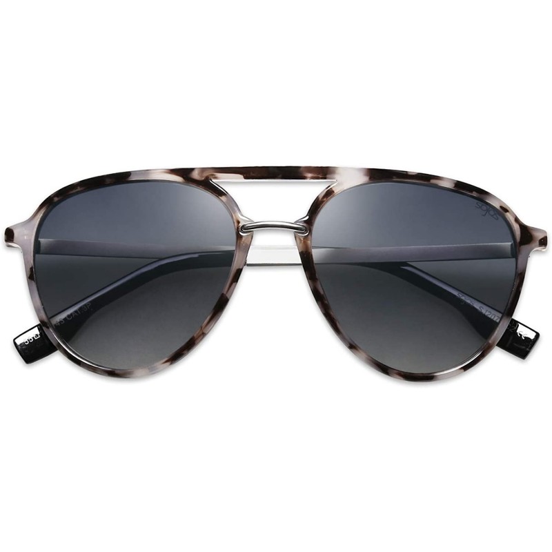 Aviator Oversized Polarized Sunglasses for Women Men Aviator Ladies Shades SJ2078 - CX18AIZU8UA $16.22