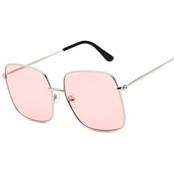 Oversized Oversized Sunglasses Vintage Fashion - C7199U32W68 $16.53