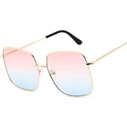 Oversized Oversized Sunglasses Vintage Fashion - C7199U32W68 $16.53