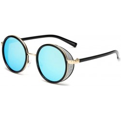 Square Gothic Steampunk Round Sunglasses TAC Polarized Lens Fashion Sun Glasses Women Vintage Shade Glasses - C818U4ZHKGE $29.09