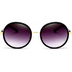 Square Gothic Steampunk Round Sunglasses TAC Polarized Lens Fashion Sun Glasses Women Vintage Shade Glasses - C818U4ZHKGE $10.82