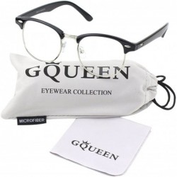 Wayfarer Clear Lens Glasses For Men Women Fashion Non-Prescription Nerd Eyeglasses Acetate Square Frame PG05 - C412799G2NF $1...