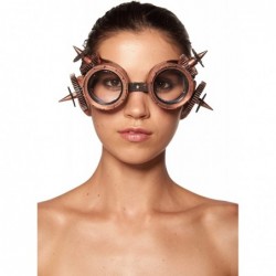 Goggle Steampunk Goggles (One Size Fits Most) - Bronze-spikes - CF184ELLWC9 $27.48