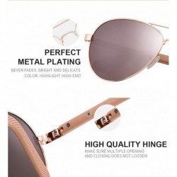 Aviator Pilot Sunglasses for Men Women UV 400 Protection Classic Style Driving Outdoor Activity glasses - Blue - CB18W0MHCG9 ...