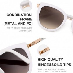 Cat Eye Cat Eyes Sunglasses for Women Fashion Vintage Eyewear for Driving Fishing UV400 Protection 6089 - CJ18UGH04LL $14.08