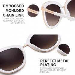 Cat Eye Cat Eyes Sunglasses for Women Fashion Vintage Eyewear for Driving Fishing UV400 Protection 6089 - CJ18UGH04LL $14.08