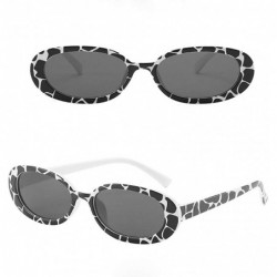 Rimless Unisex Small Frame Sunglasses Vintage Irregular Shape Sun Glasses - C - CK18OZL8TLR $17.02