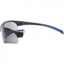 Rectangular TR90 Unbreakable Sports Half-Rimless Bifocal Sunglasses Baseball Running Fishing Driving Golf Softball Hiking - C...