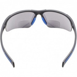 Rectangular TR90 Unbreakable Sports Half-Rimless Bifocal Sunglasses Baseball Running Fishing Driving Golf Softball Hiking - C...