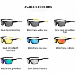 Sport Men Polarized Goggles Sunglasses Rectangle Men Sport Outdoor Sunglass Mens Glasses UV400 Driving Glasses - CC199ONU95S ...