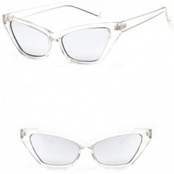 Oversized Women's Retro Oversized High Point Cat Eye Sunglasses - CO1943NWTR4 $10.10