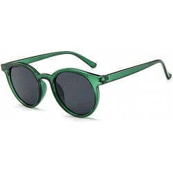 Square MOD-Style Cat Eye Round Frame Sunglasses A Variety of Color Design - S08 - CH189SAC99S $33.14