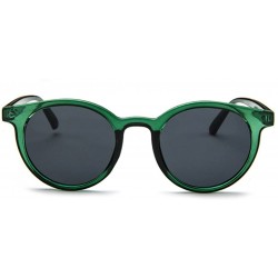 Square MOD-Style Cat Eye Round Frame Sunglasses A Variety of Color Design - S08 - CH189SAC99S $18.56