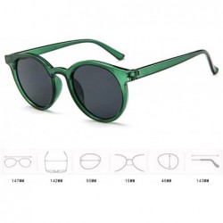 Square MOD-Style Cat Eye Round Frame Sunglasses A Variety of Color Design - S08 - CH189SAC99S $18.56