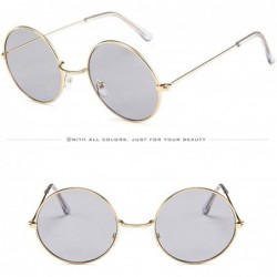 Round Sunglasses for Men Women Vintage Round Sunglasses Circle Sunglasses Retro Glasses Eyewear Cat Eye Sunglasses - A - CE18...