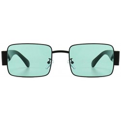 Square Sunglasses Steampunk Eyewear Fashion Accessories - CS198UKORMW $7.98