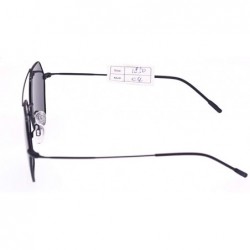 Round Fashion Wacky glasses Unisex sun glass - Black - C818U38AG2X $6.43