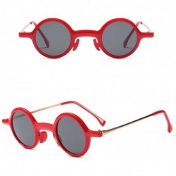 Wayfarer Retro Sunglasses Women Ladies Round Eyewear Great Shades Comfort Protection - Red - CU18G84RQG6 $11.21