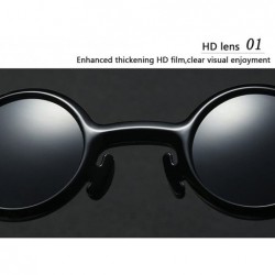 Wayfarer Retro Sunglasses Women Ladies Round Eyewear Great Shades Comfort Protection - Red - CU18G84RQG6 $11.21