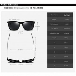 Sport Unisex Polarized Sunglasses For Men/Women Vintage fishing driving Sun Glasses A387 - Leopard-brown - CW18K5Q0TAS $16.53