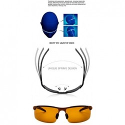 Goggle Mens Sunglasses Polarized Sports UV Protection Al Mg Metal Sun Glasses for Women Fishing Driving Golf - CQ186R9C3RD $1...