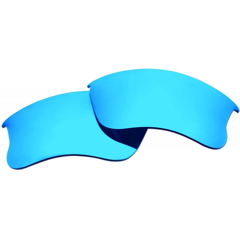 Sport Polarized Replacement Sunglasses Lenses Flak Jacket XLJ with UV Protection - Blue - CQ11JS38MAL $15.24